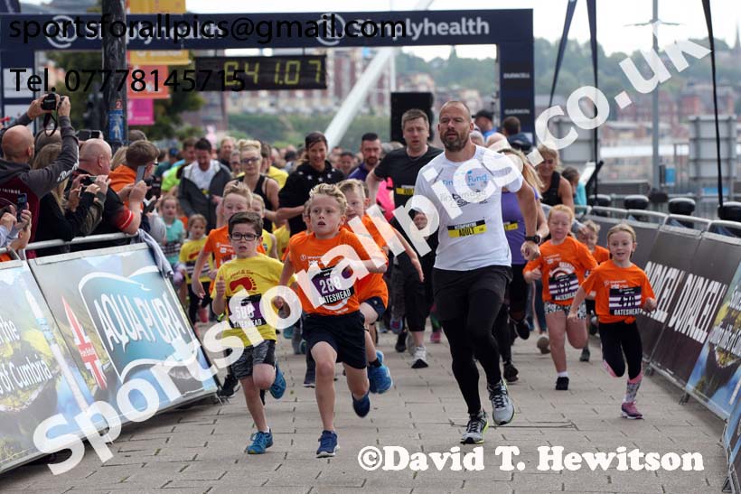 Simplyhealth Junior, 5k and Mini Great North Run. Photo: David T. Hewitson/Sports for All Pics
